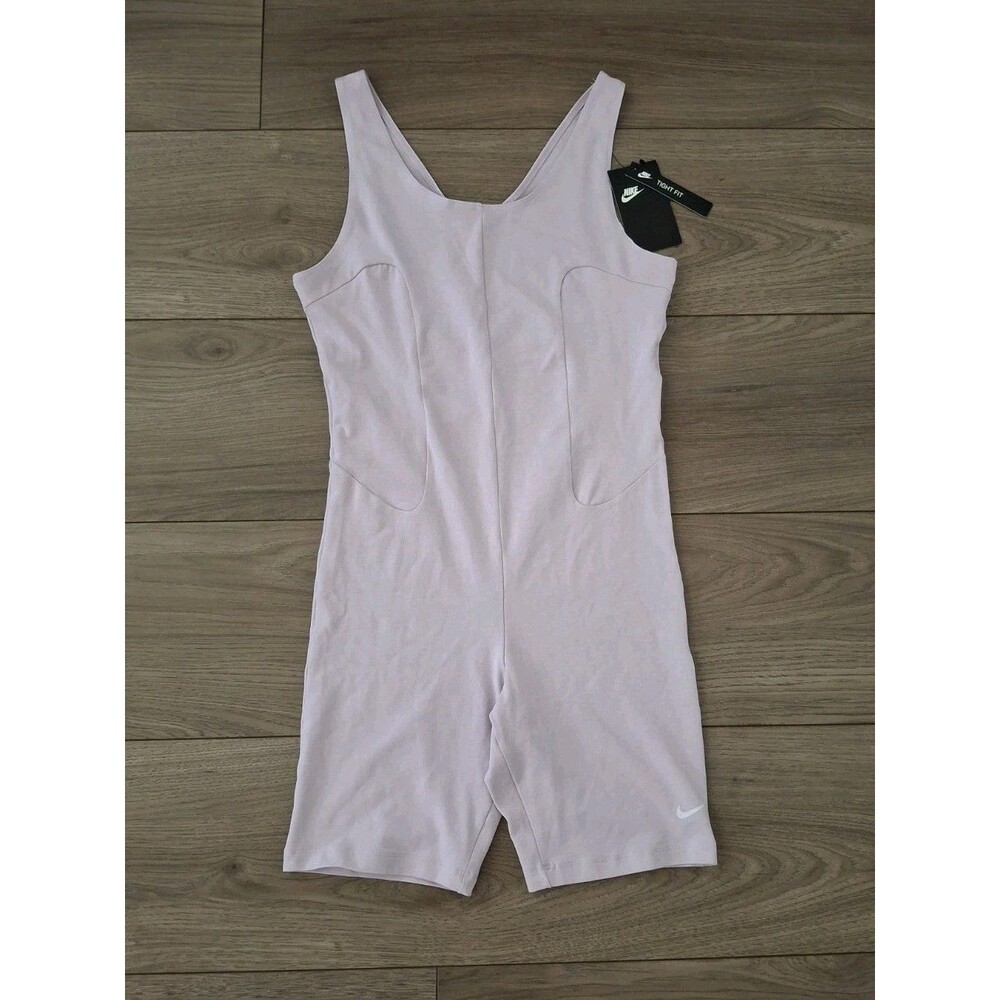 Nike Icon Clash Romper Unitard Women's Small Pale Purple New